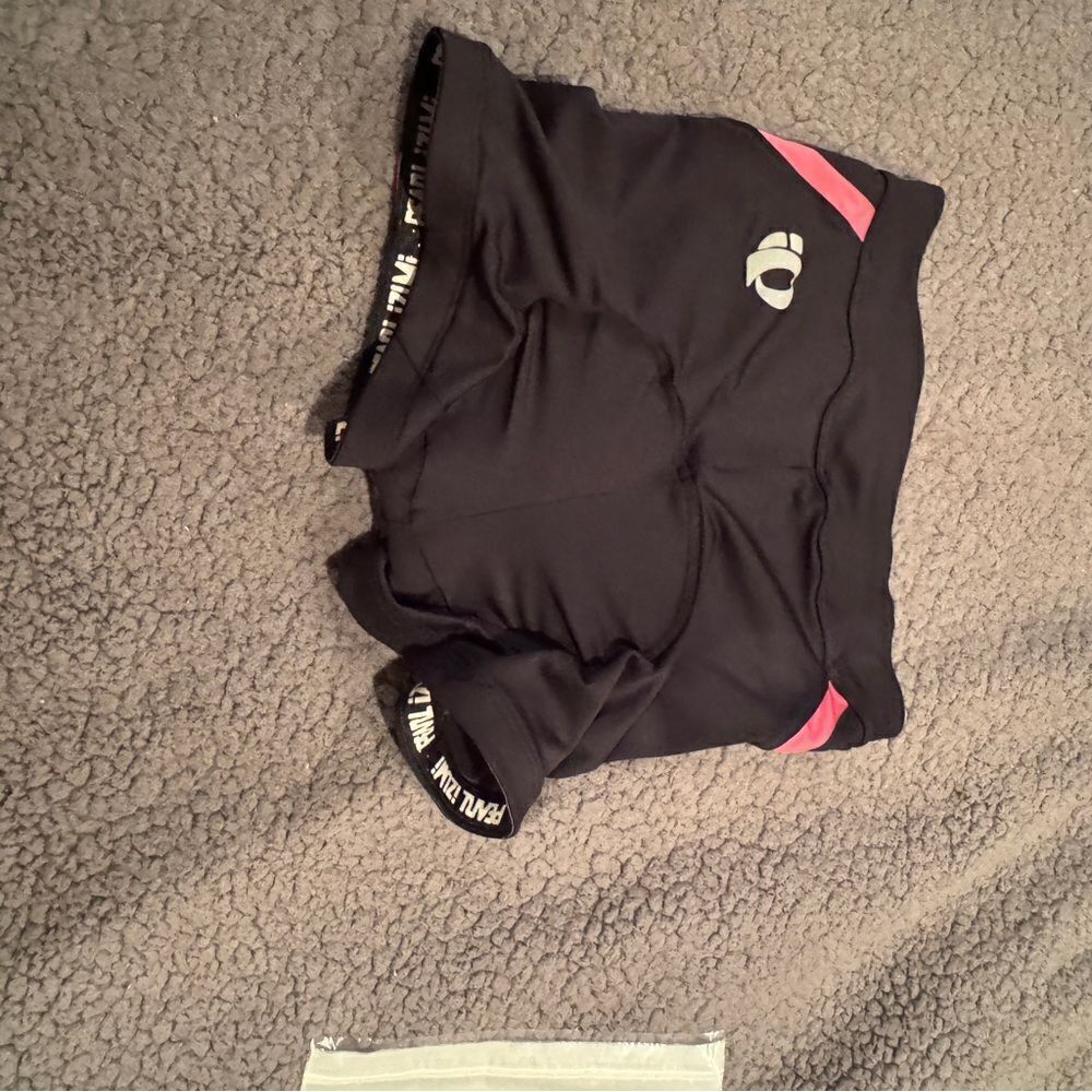 Pearl Izumi Lined Short Cycling Short Size Medium Black & Pink - Picture 7 of 7
